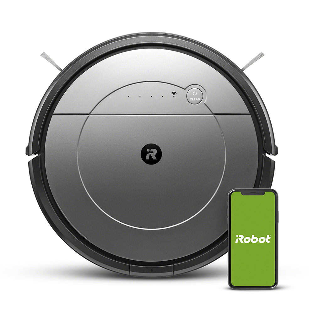 iRobot Roomba Combo J5 Robot - Aspiradora 2 en 1 con trapeador  opcional, identifica y evita obstáculos como residuos de mascotas y cables,  limpia por habitación con mapeo inteligente, funciona con 